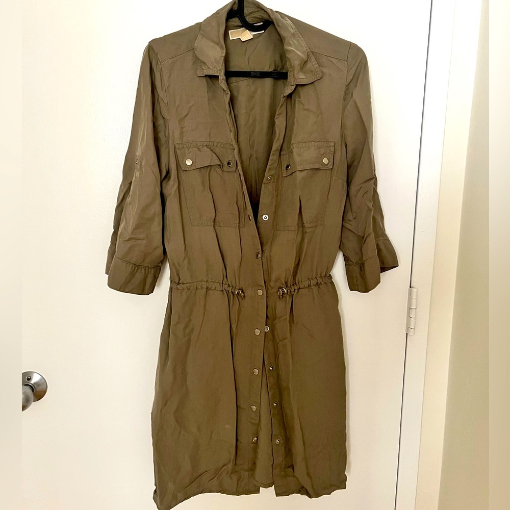 Michael by Michael Kors Khaki casual dress